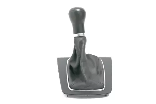 Audi A4 8E B6 B7 Schaltknauf Schalthebel Schalthebelgriff Leder 6Gang schwarz so (14298)