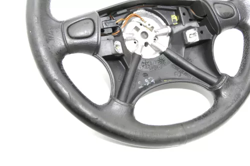 VW Sharan Alhambra Lenkrad 4-Speichen 7M0419091BL Leder Lederlenkrad Mängel (143042)