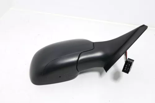 Audi A4 B5 elektrischer Spiegel Außenspiegel rechts schwarz matt unlackiert (143104)