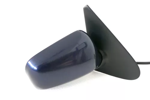 VW Polo 6N manueller manuell Spiegel Außenspiegel rechts silber LB7Z (143118)