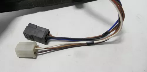 VW Passat 3A 35i elektrischer Spiegel Außenspiegel rechts mit Glas schwarz matt (143191)