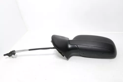 VW Golf 4 Bora 1J manueller Spiegel vorne links Außenspiegel Schwarz matt (143212)