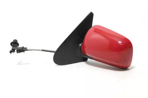 VW Polo 6N manueller manuell Spiegel Außenspiegel links mit Glas Rot LP3G 143247 (143247)