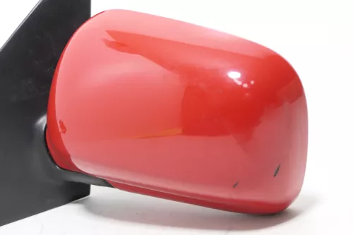 VW Polo 6N manueller manuell Spiegel Außenspiegel links mit Glas Rot LP3G 143247 (143247)