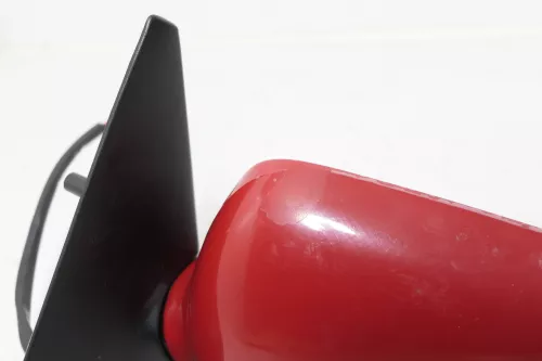 VW Polo 6N elektrischer Spiegel Außenspiegel links außen rot LP3G rot (143281)