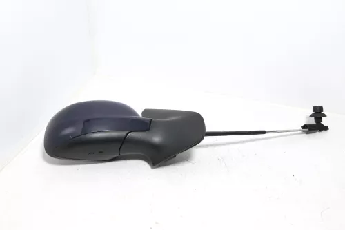 VW Golf 4 Bora manueller Spiegel vorne rechts Außenspiegel blau dunkelblau (143342)