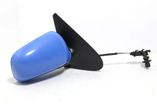 VW Polo 6N manueller manuell Spiegel Außenspiegel rechts Blau hellblau LS9Q L59Q (143356)