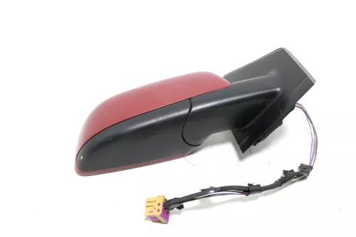 VW Polo 9N 9N3 elektrischer Spiegel Außenspiegel rechts vorne orange braun LC3X (143409)