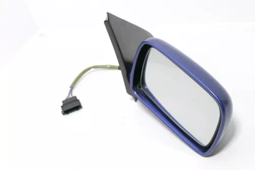 VW Polo 6N elektrischer Spiegel Außenspiegel rechts außen mit Glas blau LR5V