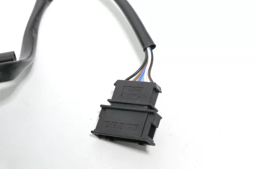 VW Polo 6N elektrischer Spiegel Außenspiegel links außen mit Glas blau LR5V (143440)