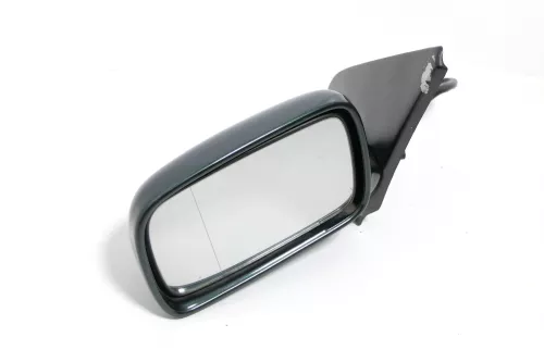 VW Polo 6N elektrischer Spiegel Außenspiegel links außen mit Glas grün LC6M Spie