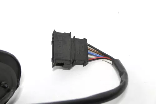 VW Polo 6N elektrischer Spiegel Außenspiegel links außen mit Glas grün LC6M Spie (143446)