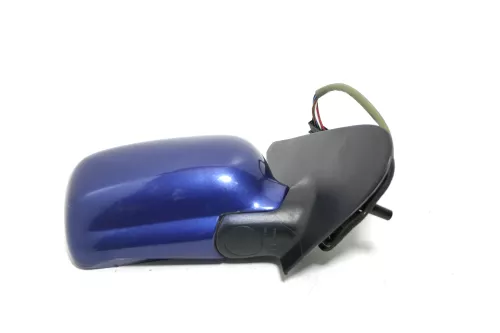 VW Polo 6N elektrischer elektrisch Spiegel Außenspiegel rechts blau LR5V + Glas (143455)