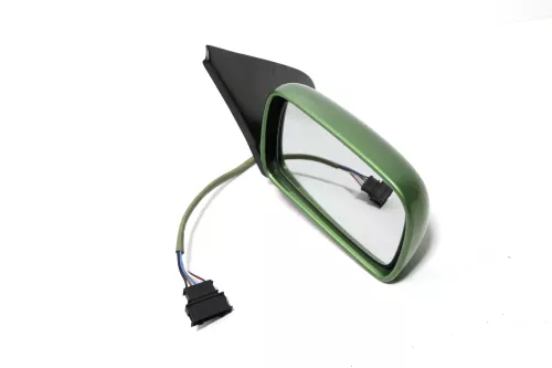VW Polo 6N elektrischer elektrisch Spiegel Außenspiegel rechts grün LA6P +Glas d