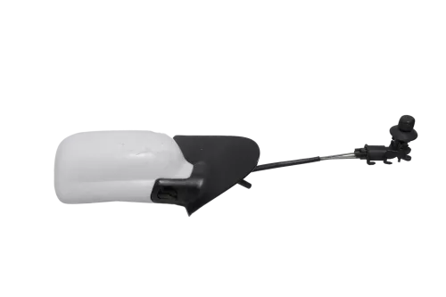 VW Polo 6N manueller manuell Spiegel Außenspiegel rechts weiß LB9A & Glas (143458)