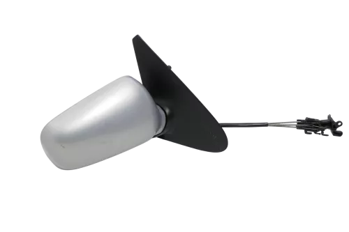 VW Polo 6N manueller manuell Spiegel Außenspiegel rechts silber LB7Z satinsilber