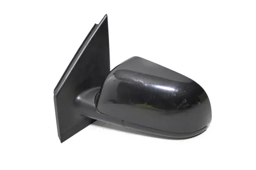 VW Polo 9N 9N3 manueller Spiegel Außenspiegel links vorne schwarz LC9Z (143516)