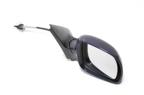 VW Golf 4 Bora manueller Spiegel vorne rechts Außenspiegel blau dunkelblau VR