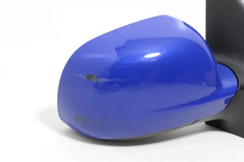 VW Golf 4 Bora manueller Spiegel vorne rechts Außenspiegel blau LA5C + Glas (143551)