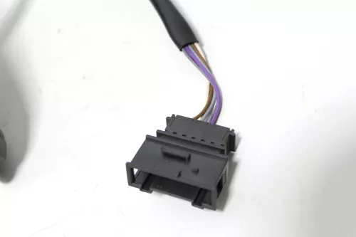 VW Golf 4 Bora elektrischer Spiegel vorne rechts Außenspiegel blau LC5H + Glas (143557)