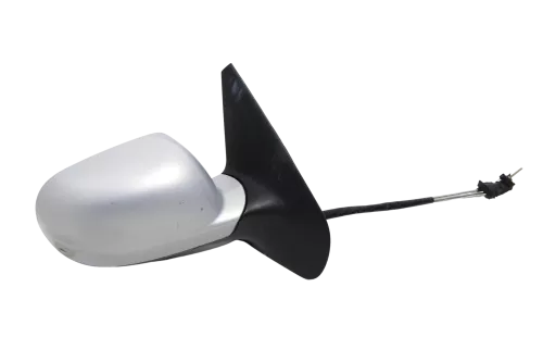 VW Golf 4 Bora manueller Spiegel vorne rechts Außenspiegel silber gra LB7Z Glas (143580)