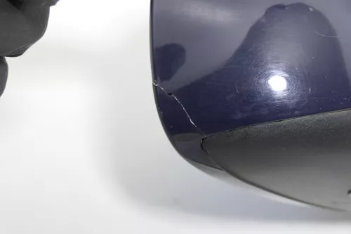 VW Golf 4 Bora elektrischer Spiegel vorne rechts Außenspiegel Blau LA5G perlbl (143595)