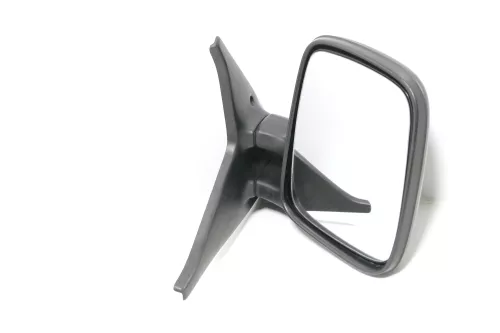 VW T4 mechanisch Spiegel Außenspiegel rechts Glas schwarz 701857508 origi matt