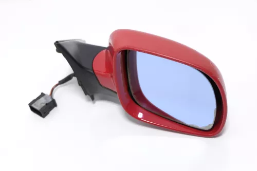 Audi A3 8L elektrischer Spiegel Außenspiegel rechts schwarz rot LY3H