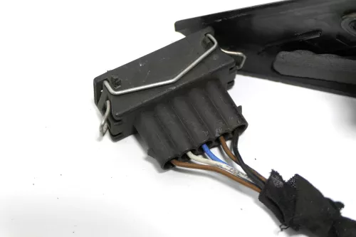 VW Polo Kombi elektrisch Spiegel vorne links Außenspiegel blau LN5Y bisBj1999 (143678)