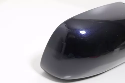 Audi A6 4B Spiegel Außenspiegel rechts elektrisch blau LZ5L automatisch abblendb (143686)