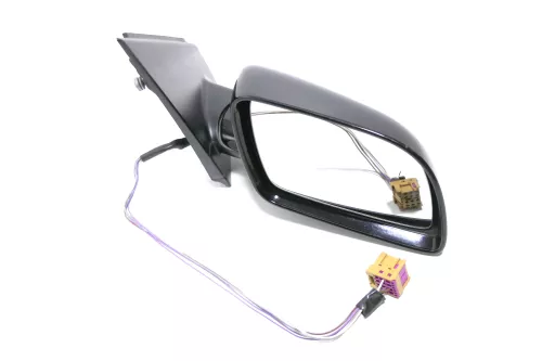 VW Polo 9N 9N3 elektrischer Spiegel Außenspiegel rechts vorne schwarz L041 uni