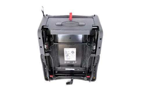 VW Touran Sitz hinten rechts (hinte Beifahrersitz) Rücksitz anthrazit I Isofix d (143766)