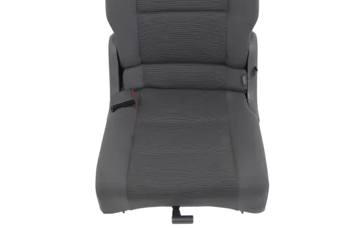 VW Touran Sitz hinten links (hinter Fahrersitz) Rücksitz anthrazit I Isofix d (143767)