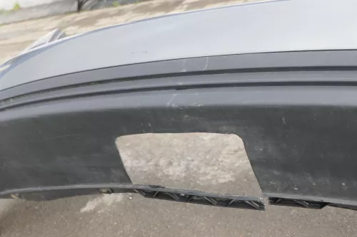 VW Touran 1T Stoßstange hinten Heckstoßstange Stoßfänger grau LD7X Platinum (143930)