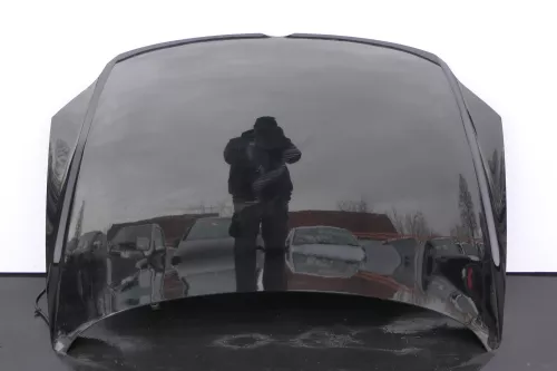 VW Fox 5Z Motorhaube Klappe vorn vorne schwarz L041 uni (143943)