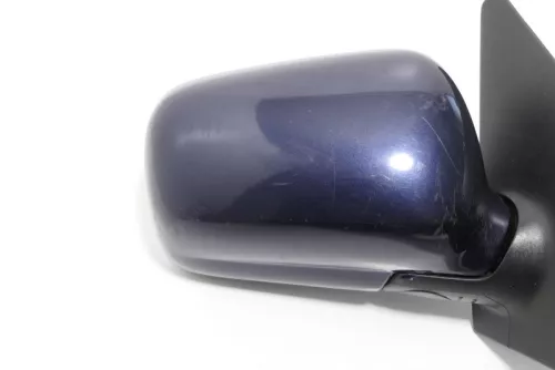 VW Polo 6N manueller manuell Spiegel Außenspiegel rechts blau Spiegel LN5Y Glas (143978)