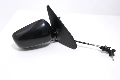 VW Polo 6N manueller manuell Spiegel Außenspiegel rechts schwarz LC9Z blackmag (143988)