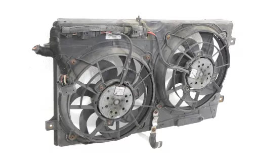 VW Sharan Lüfterzarge Lüfter Kühlerlüfter 7M3121203 7M3959455A Klima TDI ANU AUY (144153)