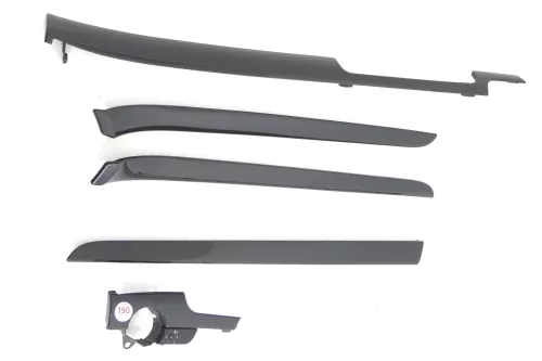 Audi A4 B6 8E B7 vorne Dekor Leisten Abdeckung Lichtschalter Quattro schwarz sou (144178)