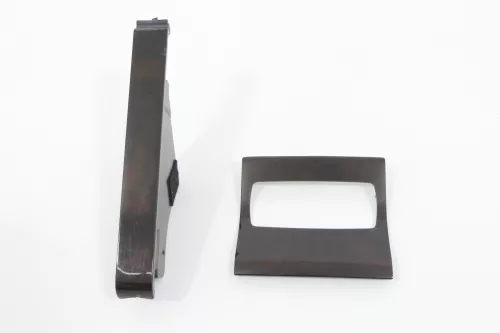 Audi A6 4B C5 Verkleidung Klappe Abdeckung Dekor Holz Optik Nußbaum 2UQ (144183)