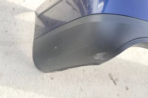 VW Passat 3C Kombi Stoßstange hinten Heckstoßstange Stoßfänger blau evtl. LD5Q (144200)