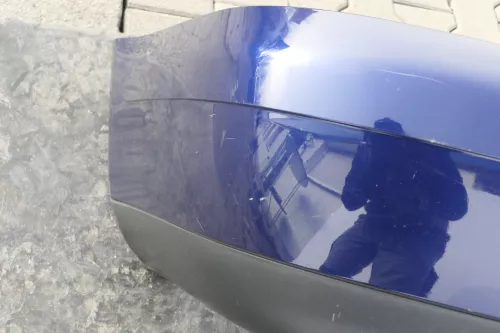 Audi A4 B5 Limousine Stoßstange hinten Heckstoßstange blau biscaBj99 (144203)
