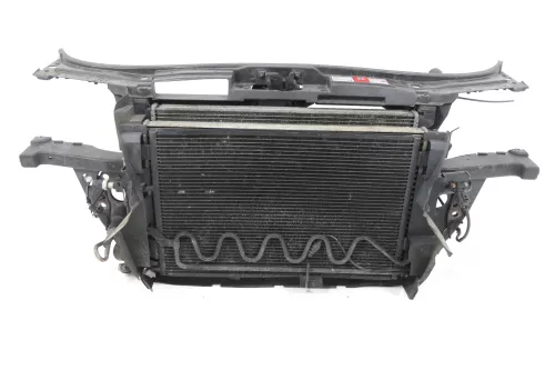 Audi A6 4B Schloßträger Kühler Rahmen 2,5TDI Kondensator Klima Lüfter Automatik (144292)