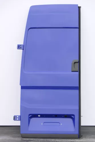 VW Crafter 7C MAN TGE Tür hinten links Heckklappe Hecktür Flügeltür blau R502 Ho