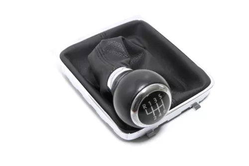 VW Passat 3C 6-Gang Schaltknauf Schaltsack Schaltung Schaltknüppel original schw