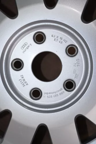 1x Audi A4 A6 Alufelge original 4B0601025N 6j x16H2 ET45  LK 5x112     1 (144421)