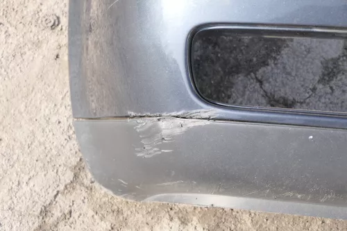 VW Golf 4 Stoßstange vorne Stoßfänger vorn vorne grau LC7V blue anthrazit (144518)