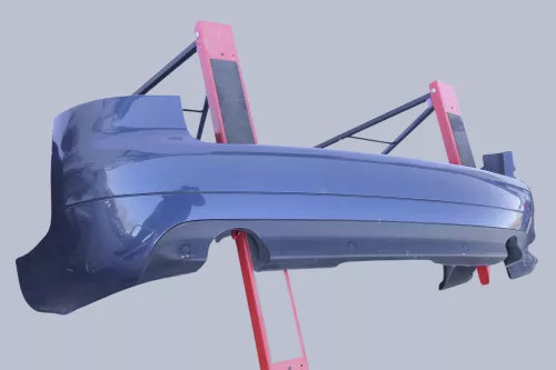 Audi A6 4B Kombi Avant Stoßstange hinten Heckstoßstange grau LX7Z Facelift + PDC (144532)