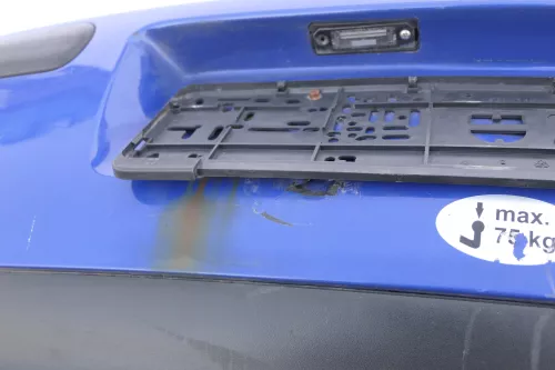VW Golf 4 Limousine Stoßstange hinten Heckstoßstange Stoßfänger blau LW5Z (144534)
