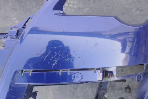 VW Passat 3C Kombi Stoßstange vorne Stoßfänger blau LC5E cobaltblue (144539)